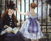 Edouard Manet Gare St.Lazare oil painting artist